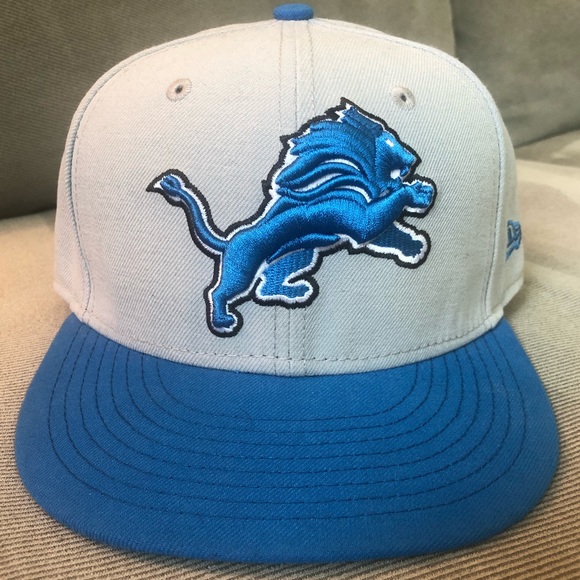 NFL Detroit Lions 7 1/8 Fitted New Era Hat - Picture 1 of 5